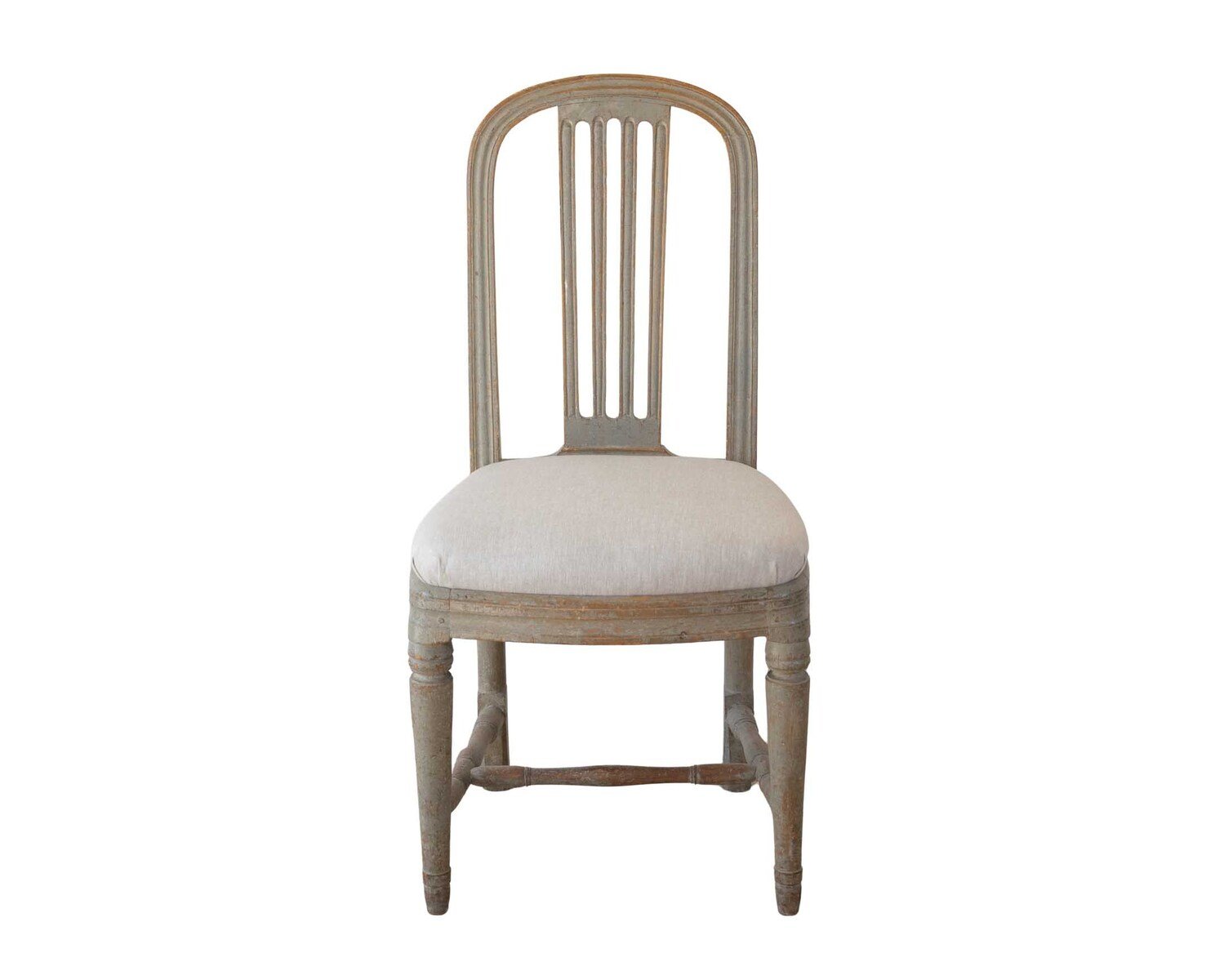 Provincial Gustavian Chair in Original Paint, circa 1780