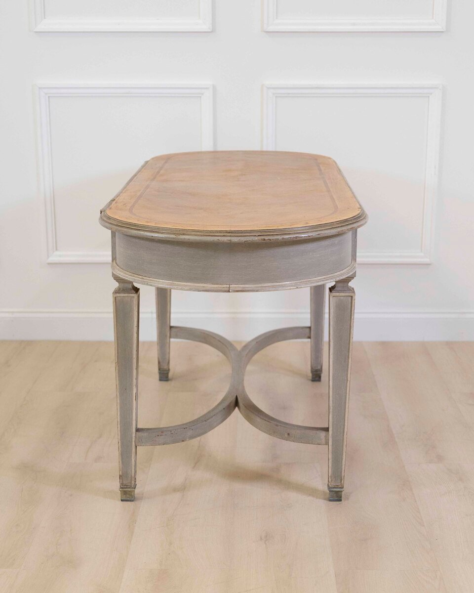 French 20th Century Painted Cutting Table - JAA