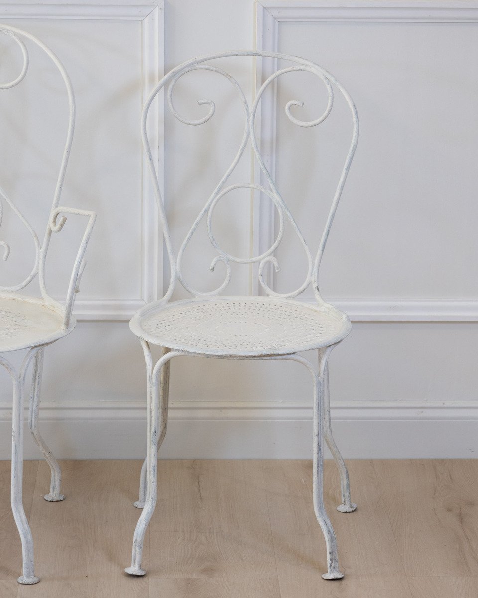 20th Century Wrought Iron Garden Furniture Set - JAA