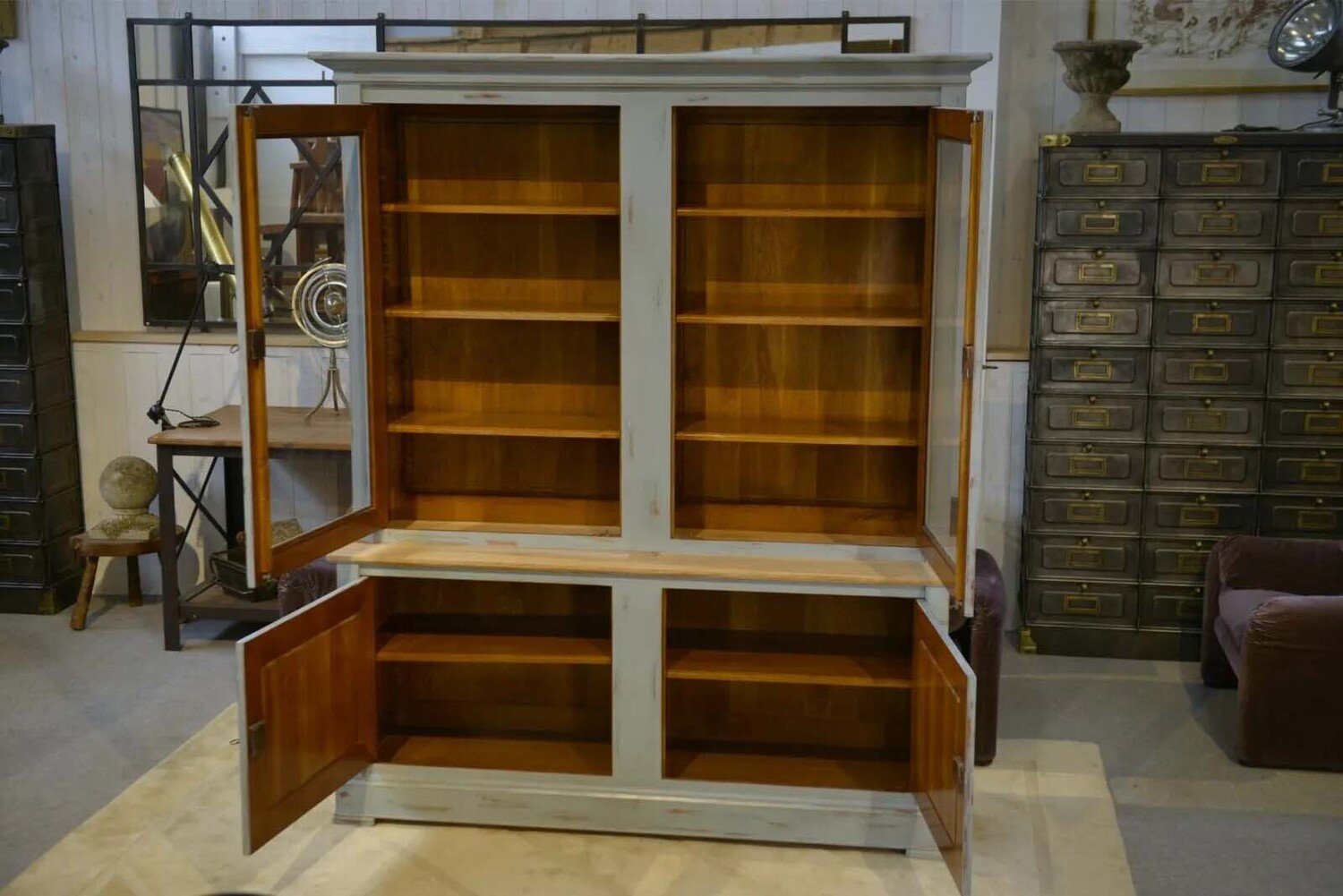 Crozatier Two-Piece Buffet 1980s. - JAA