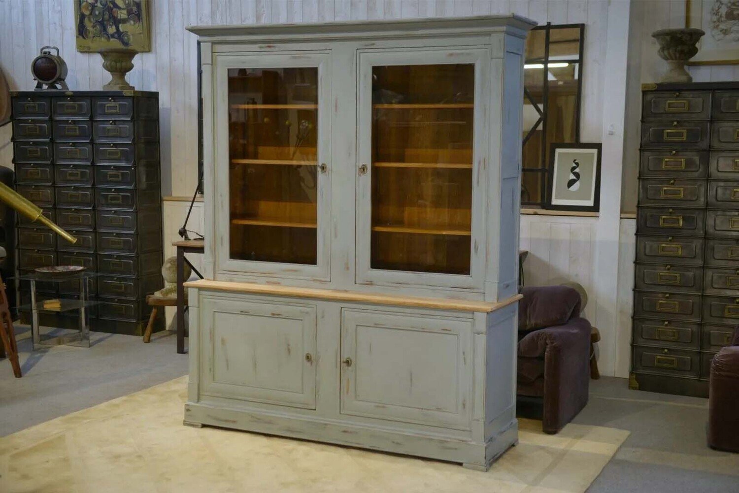 Crozatier Two-Piece Buffet 1980s. - JAA