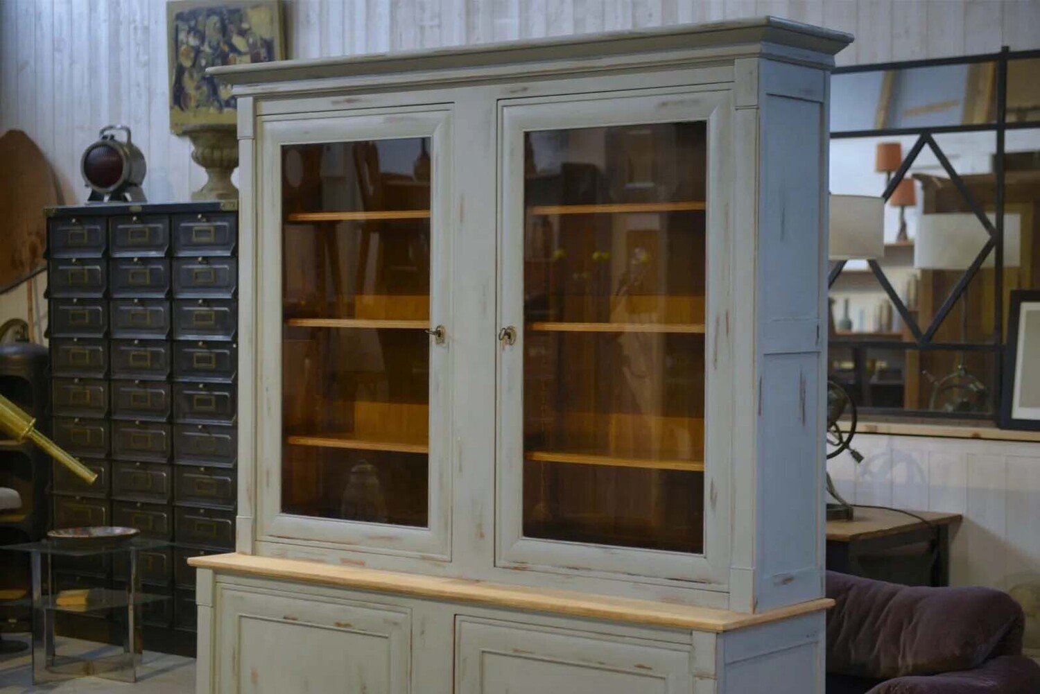 Crozatier Two-Piece Buffet 1980s. - JAA