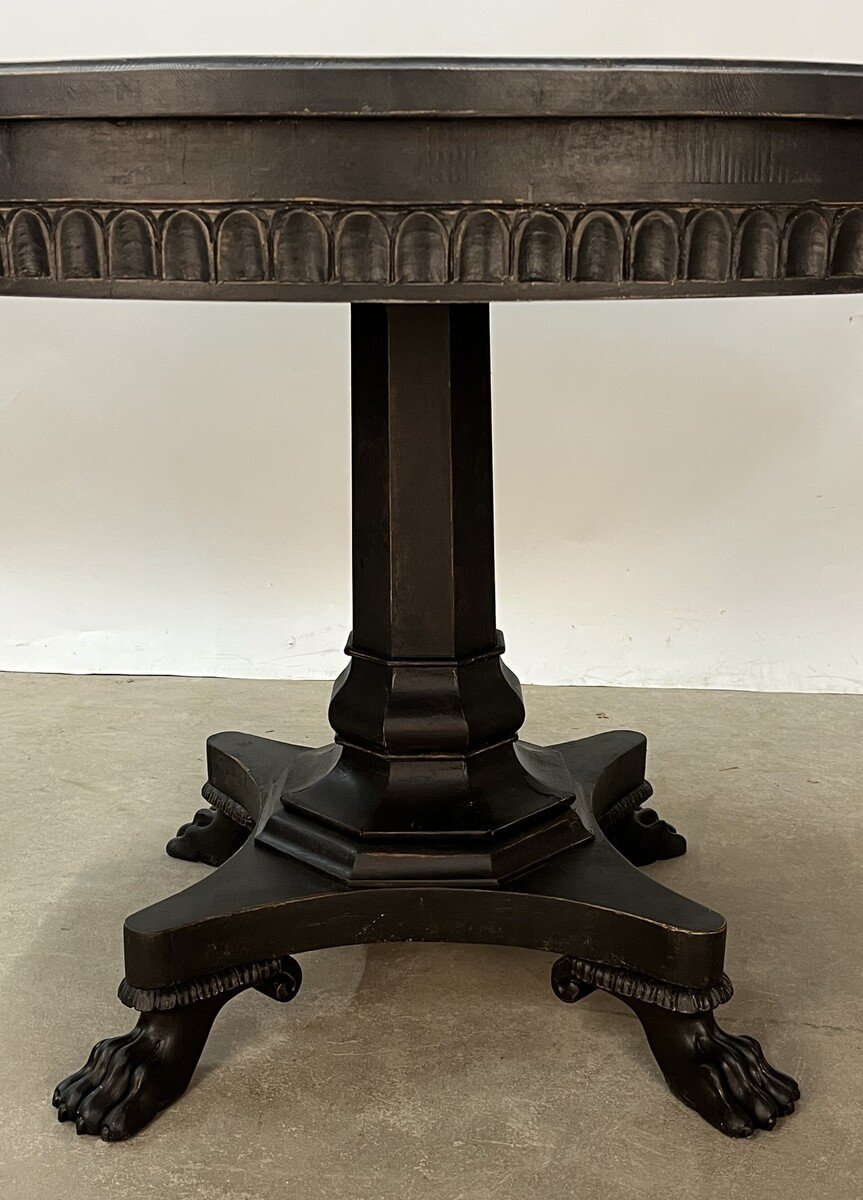 Swedish Round Center Table, circa 1840 - JAA