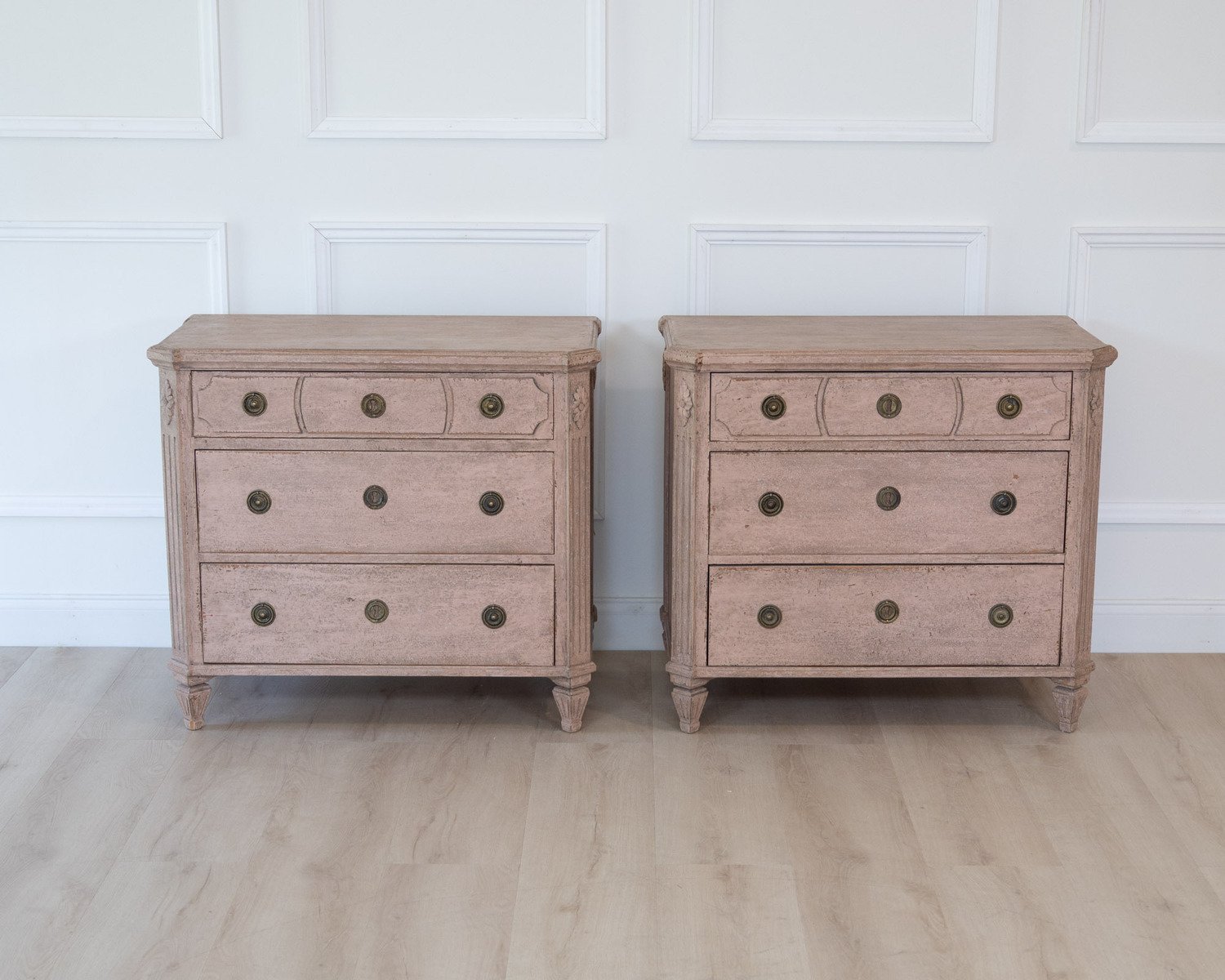 Pair of Swedish Commodes, circa 1860 - JAA
