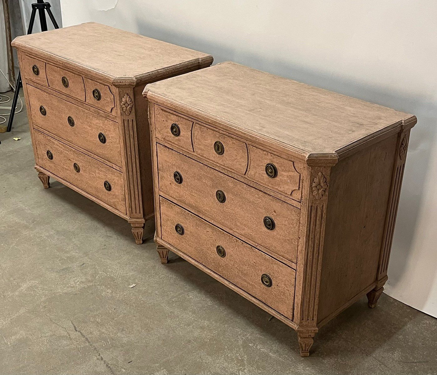 Pair of Swedish Commodes, circa 1860 - JAA
