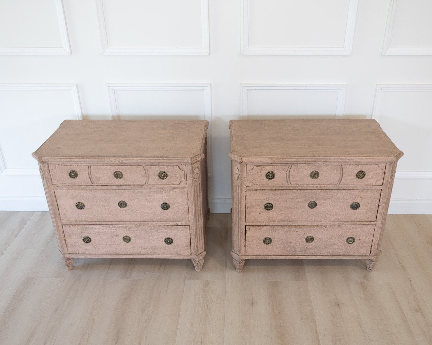 Pair of Swedish Commodes, circa 1860 - JAA