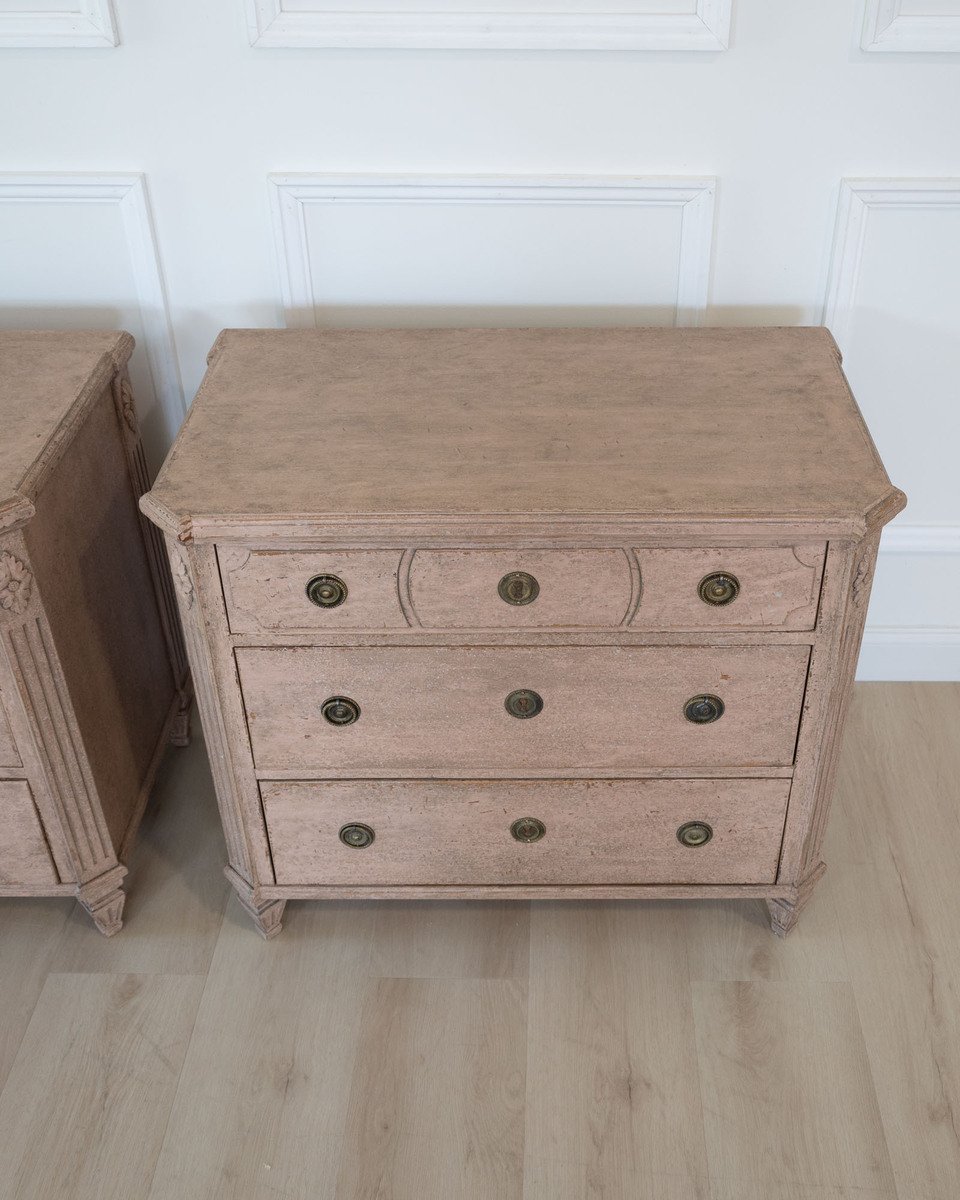 Pair of Swedish Commodes, circa 1860 - JAA