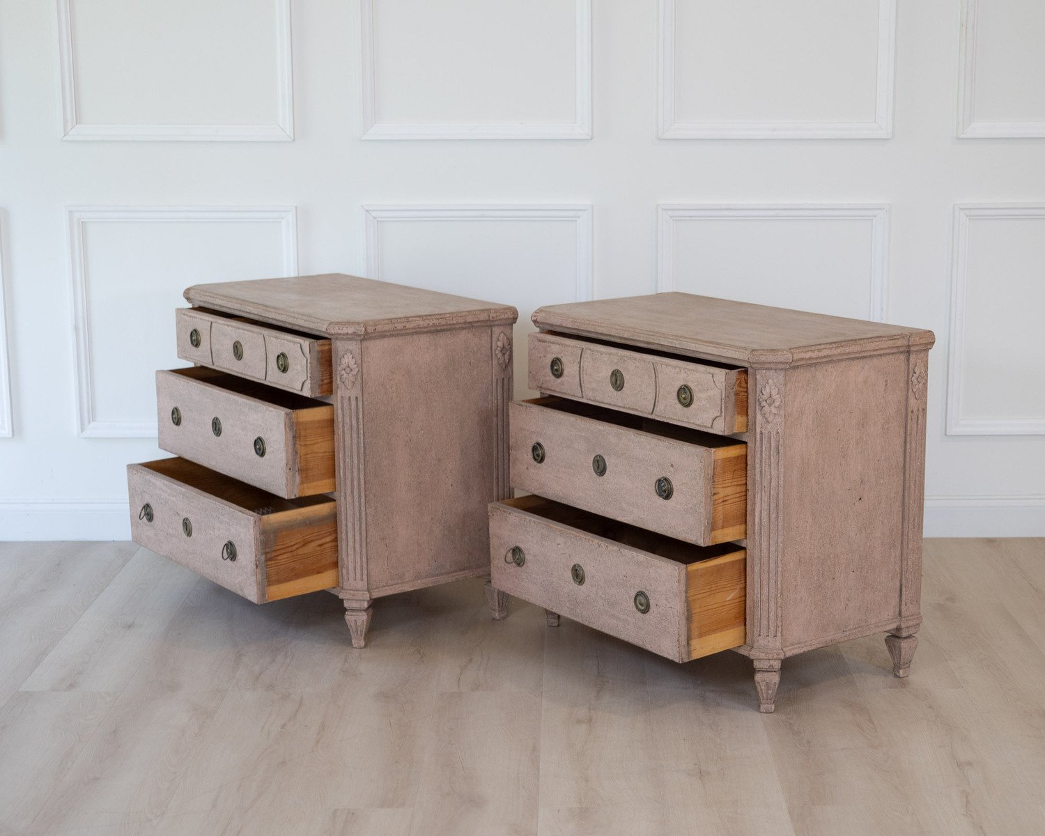 Pair of Swedish Commodes, circa 1860 - JAA