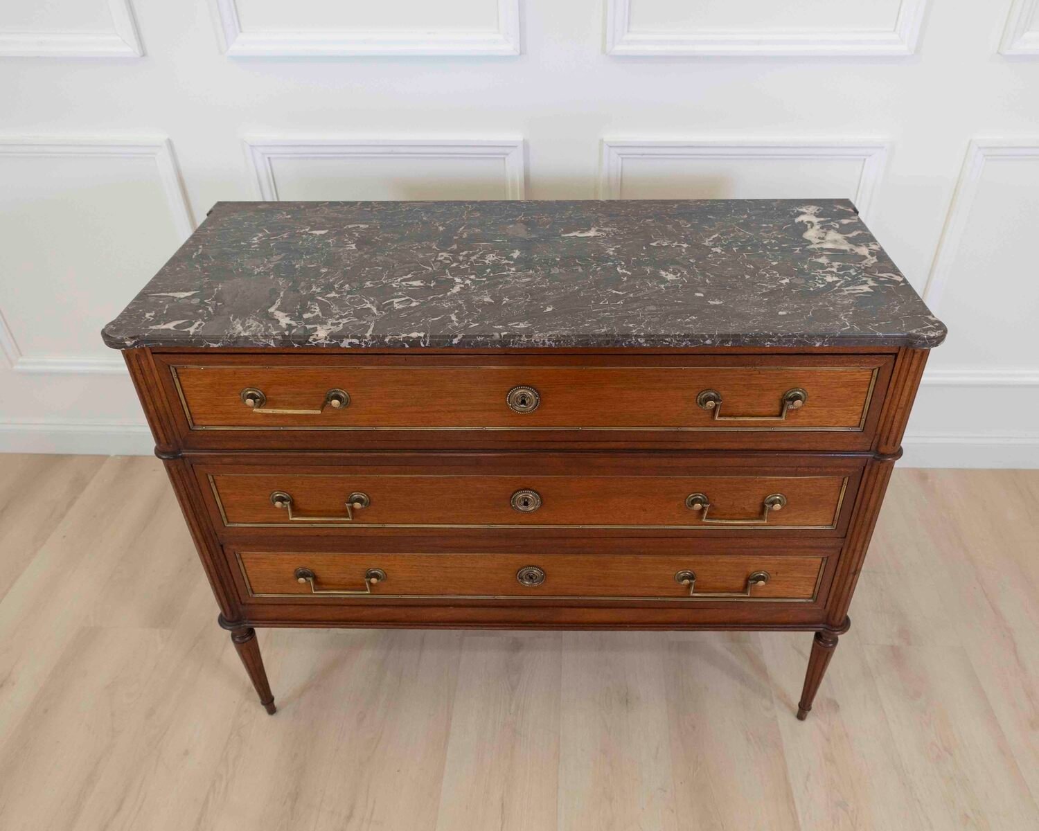 On Hold - Antique Directoire French Commode, Circa 1850 - JAA