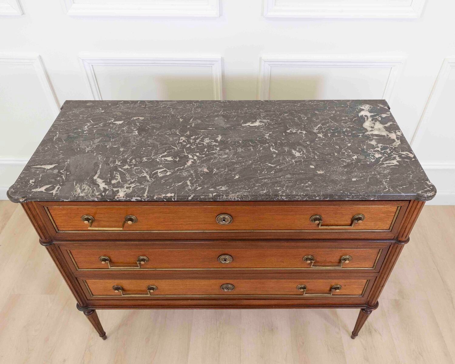 On Hold - Antique Directoire French Commode, Circa 1850 - JAA