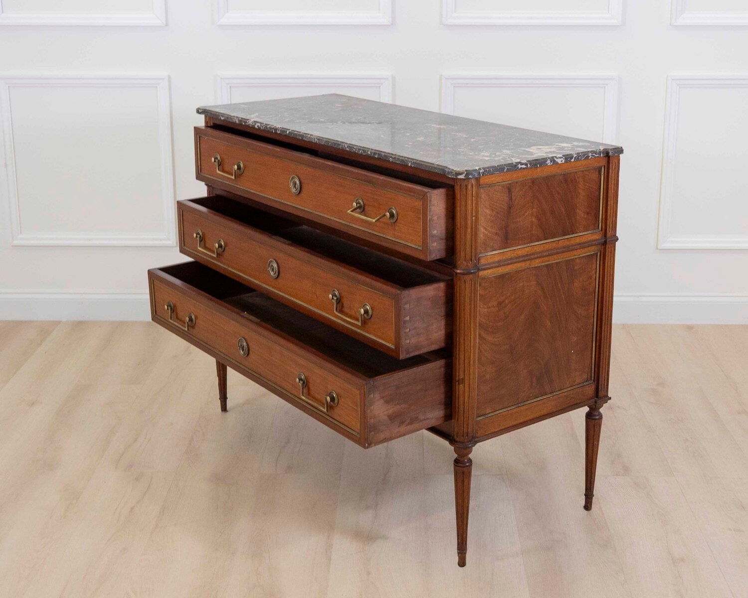 On Hold - Antique Directoire French Commode, Circa 1850 - JAA