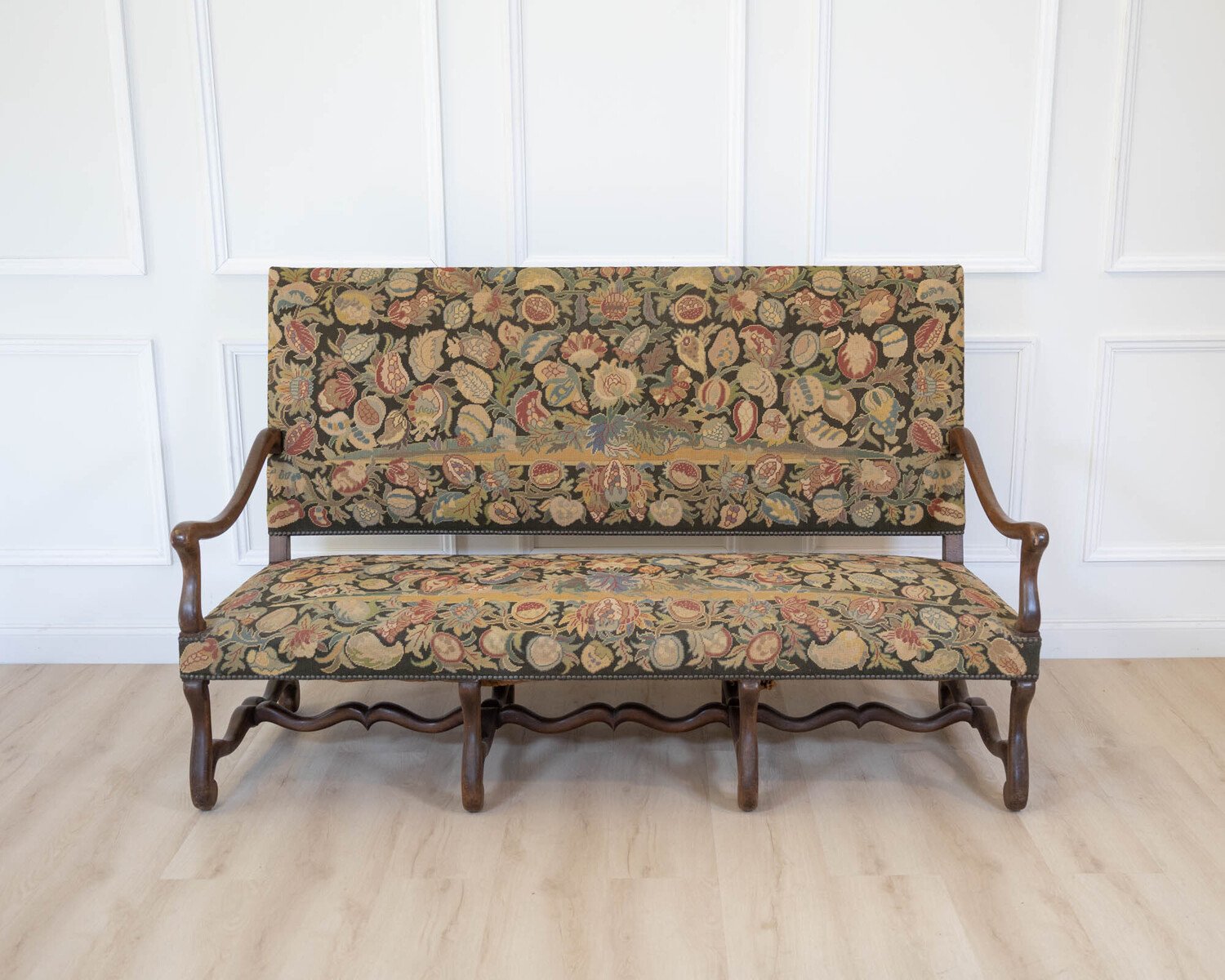 19th Century French Walnut Sofa - JAA