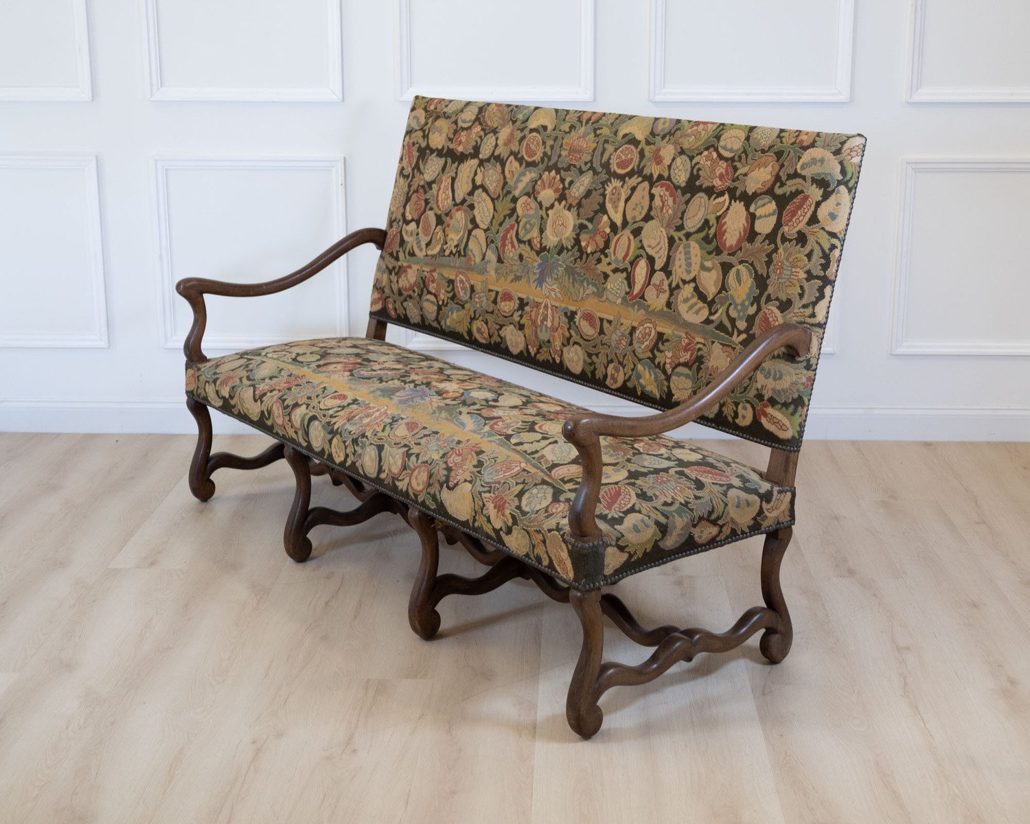 19th Century French Walnut Sofa - JAA