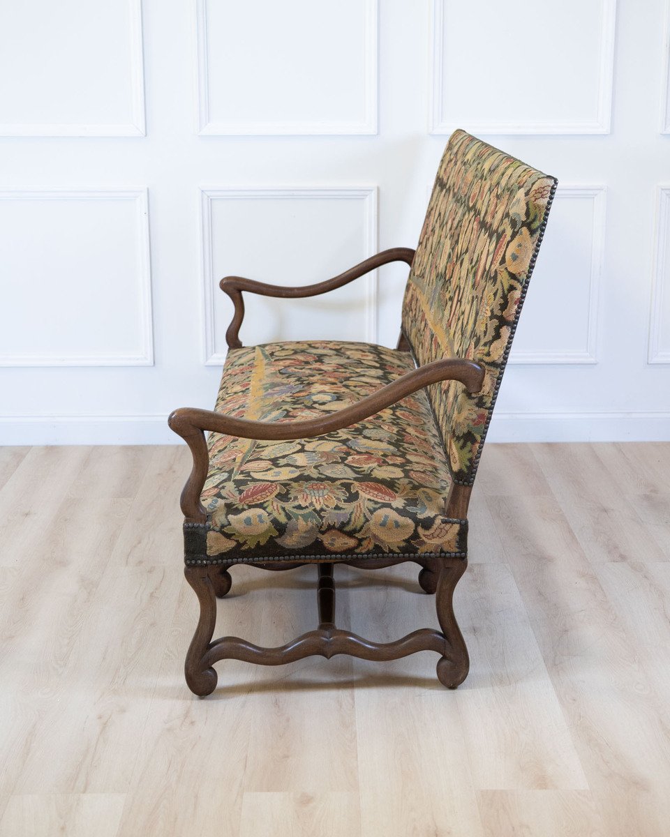 19th Century French Walnut Sofa - JAA