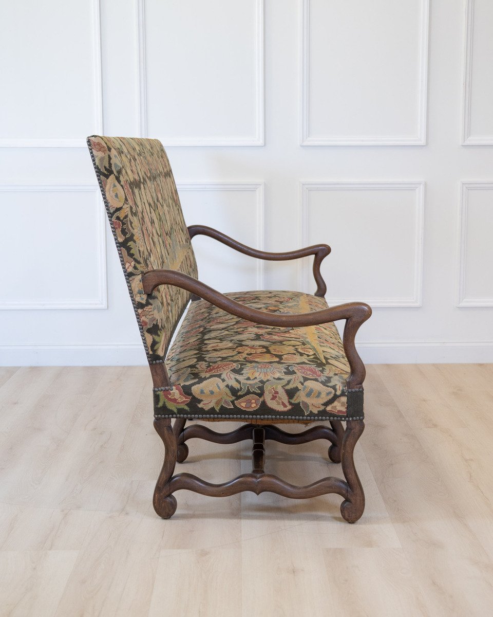 19th Century French Walnut Sofa - JAA