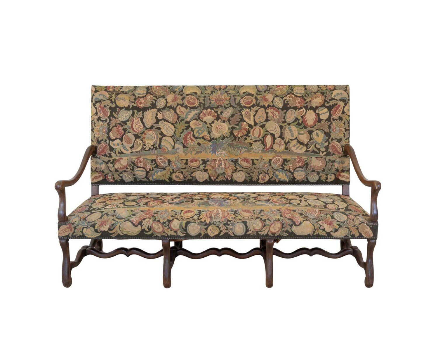 19th Century French Walnut Sofa