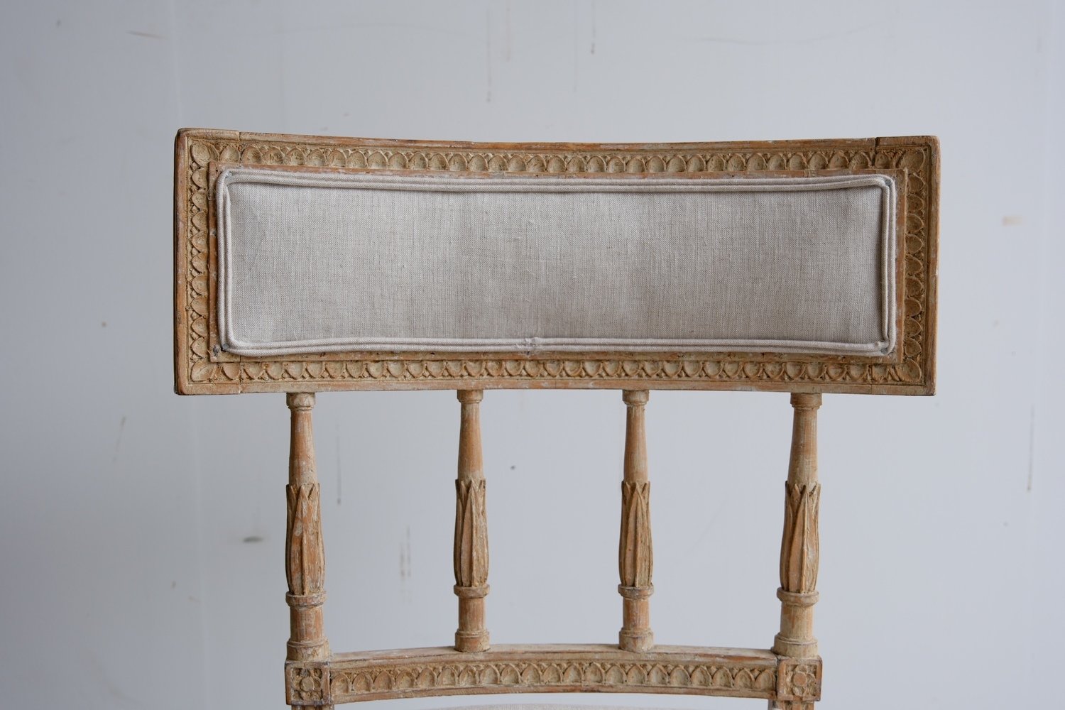Pair of Gustavian Klismos Chairs in Original Paint, circa 1800 - JAA
