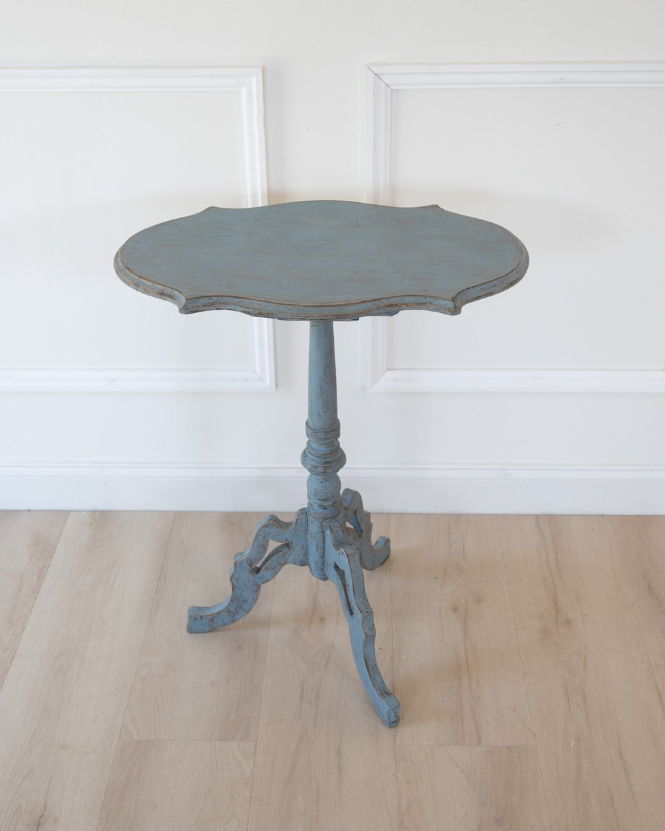 19th Century Swedish Painted Tri-Pod Side Table - JAA