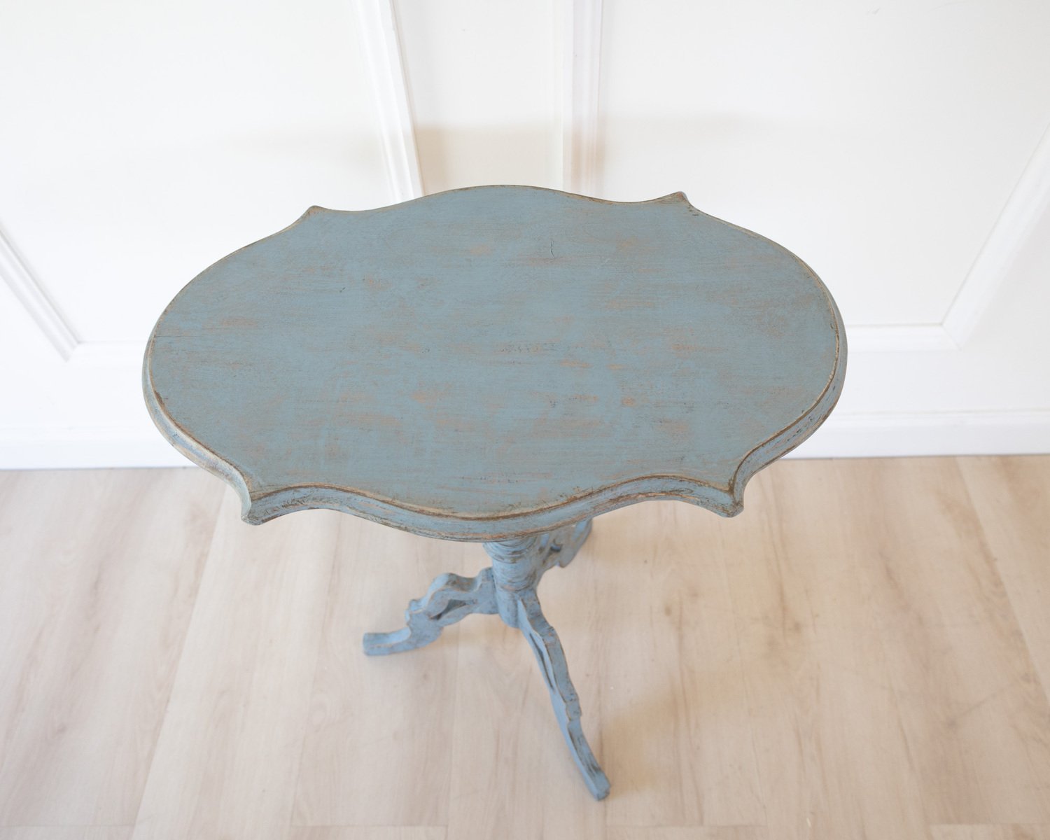 19th Century Swedish Painted Tri-Pod Side Table - JAA