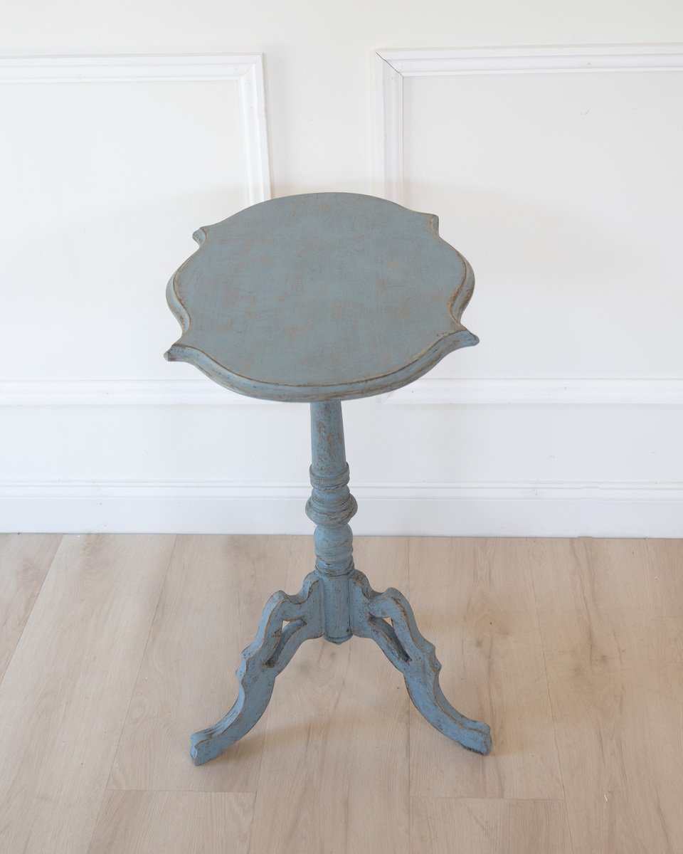 19th Century Swedish Painted Tri-Pod Side Table - JAA