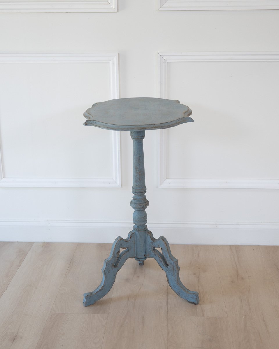 19th Century Swedish Painted Tri-Pod Side Table - JAA