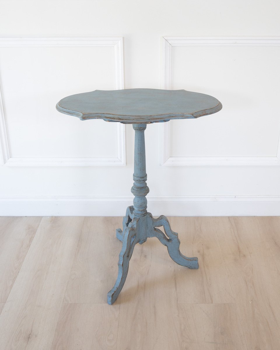19th Century Swedish Painted Tri-Pod Side Table - JAA