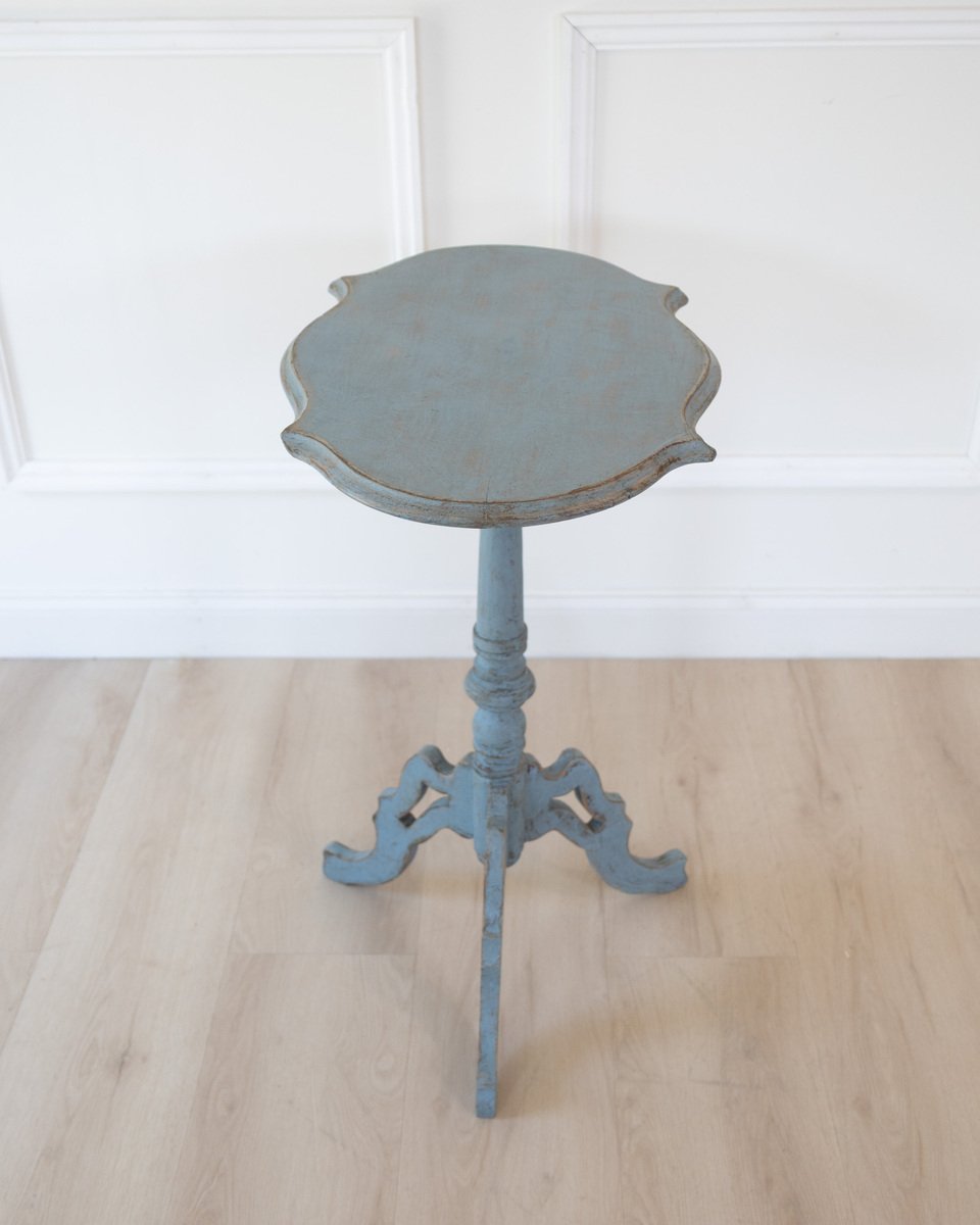 19th Century Swedish Painted Tri-Pod Side Table - JAA