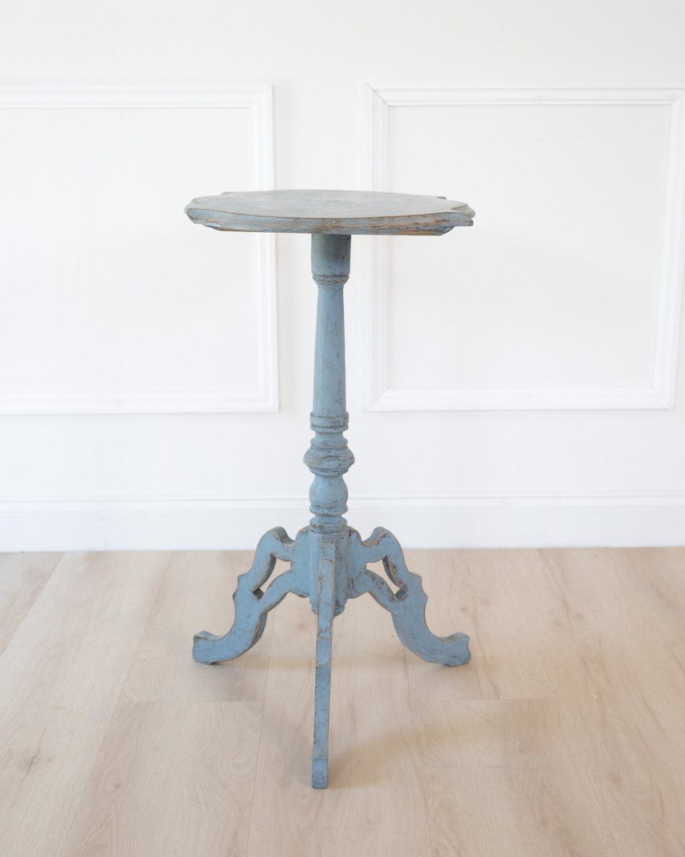 19th Century Swedish Painted Tri-Pod Side Table - JAA