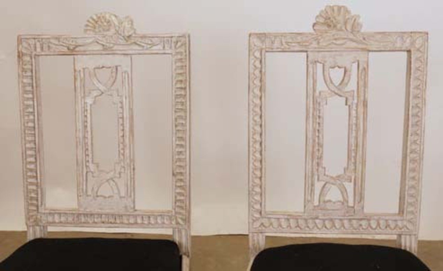 Set of Six Gustavian Chairs, Lindome, Sweden, 19th Century - JAA