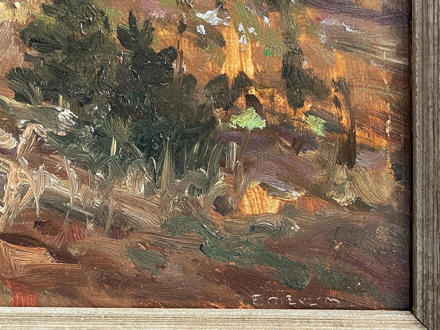 Roe Deer at the Forest Edge, Oil, Franz Hienl-Merre - JAA