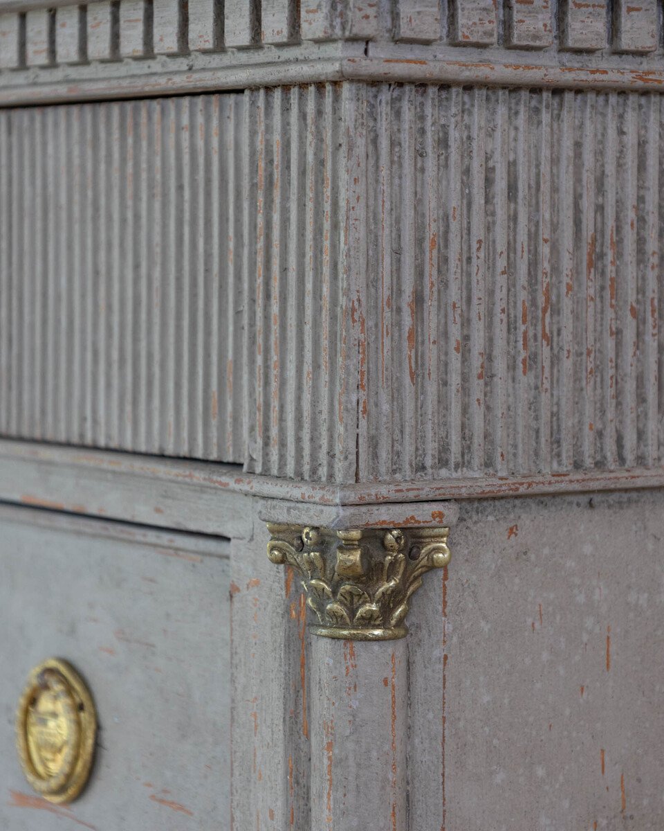 Swedish Painted Chest of Drawers, circa 1840 - JAA