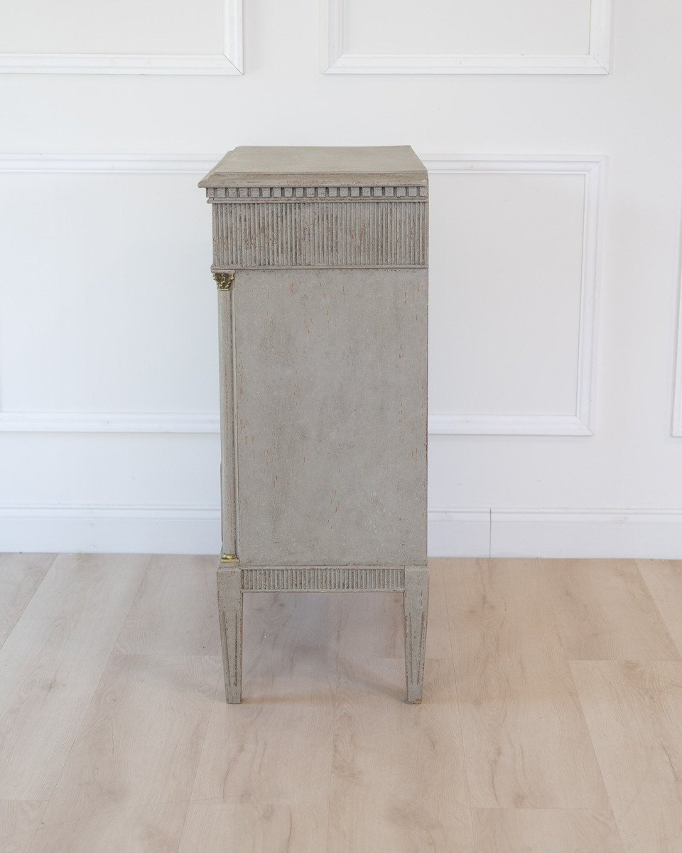 Swedish Painted Chest of Drawers, circa 1840 - JAA