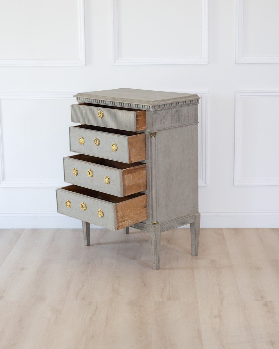 Swedish Painted Chest of Drawers, circa 1840 - JAA