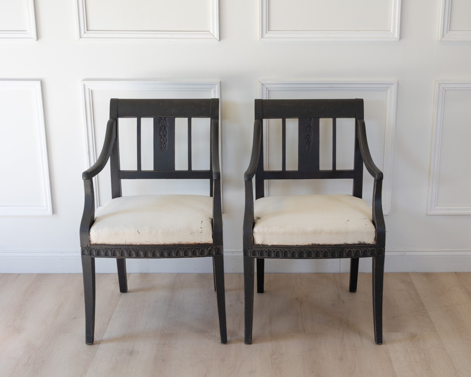 Pair of Swedish Armchairs, circa 1880 - JAA