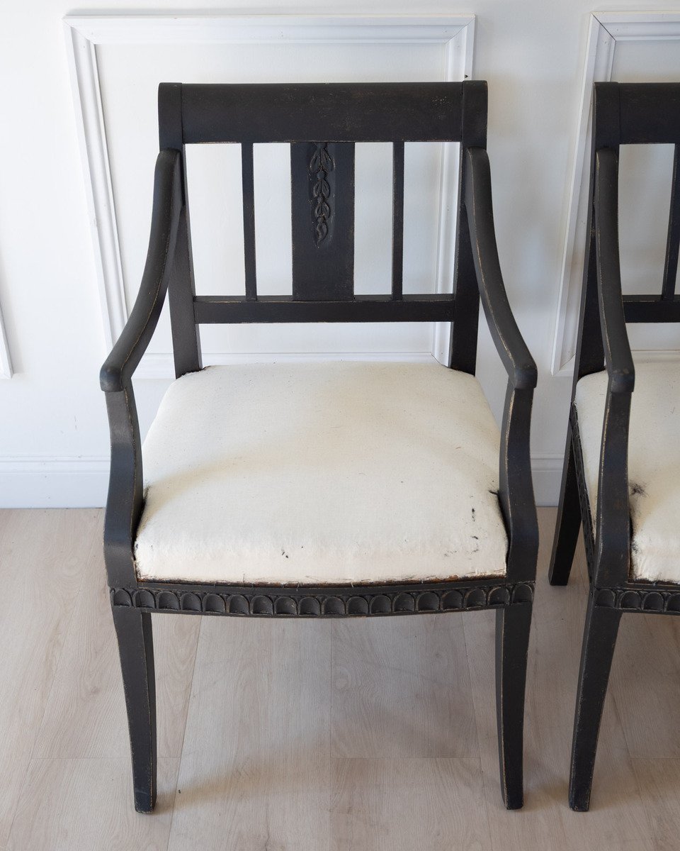 Pair of Swedish Armchairs, circa 1880 - JAA