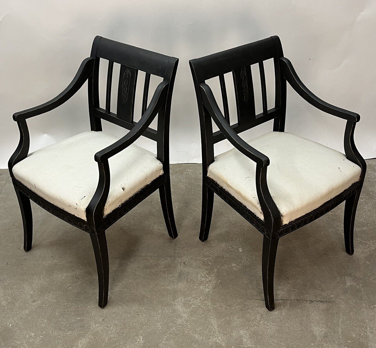Pair of Swedish Armchairs, circa 1880 - JAA