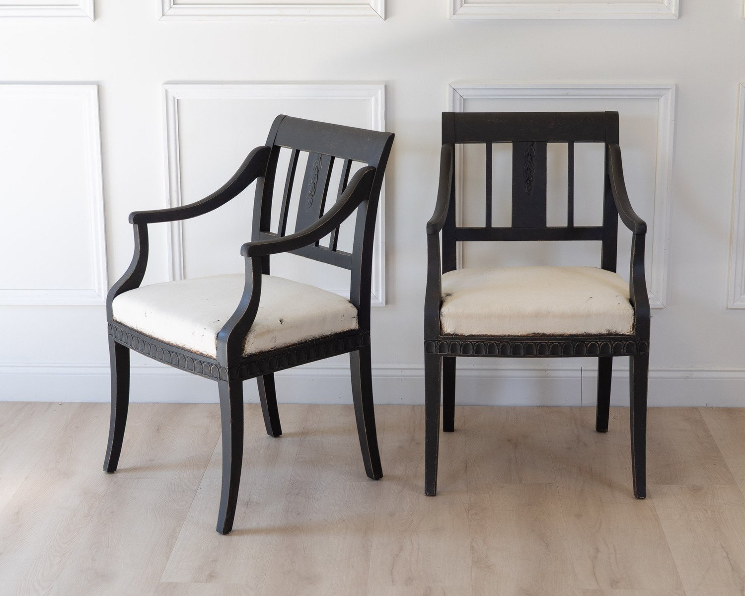 Pair of Swedish Armchairs, circa 1880 - JAA