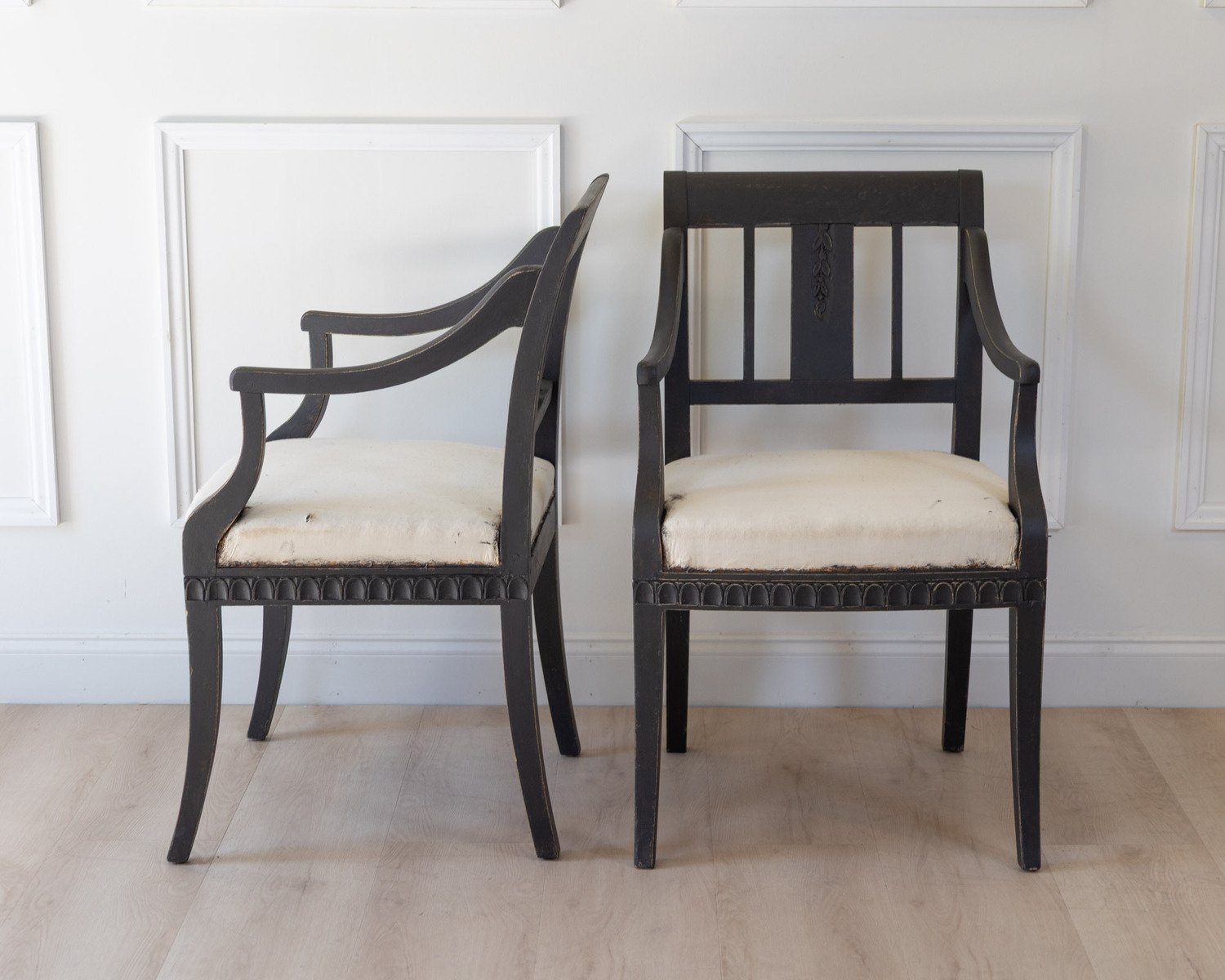 Pair of Swedish Armchairs, circa 1880 - JAA