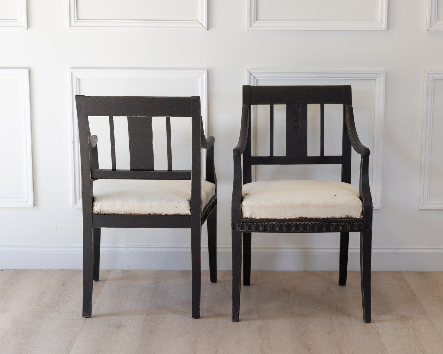 Pair of Swedish Armchairs, circa 1880 - JAA