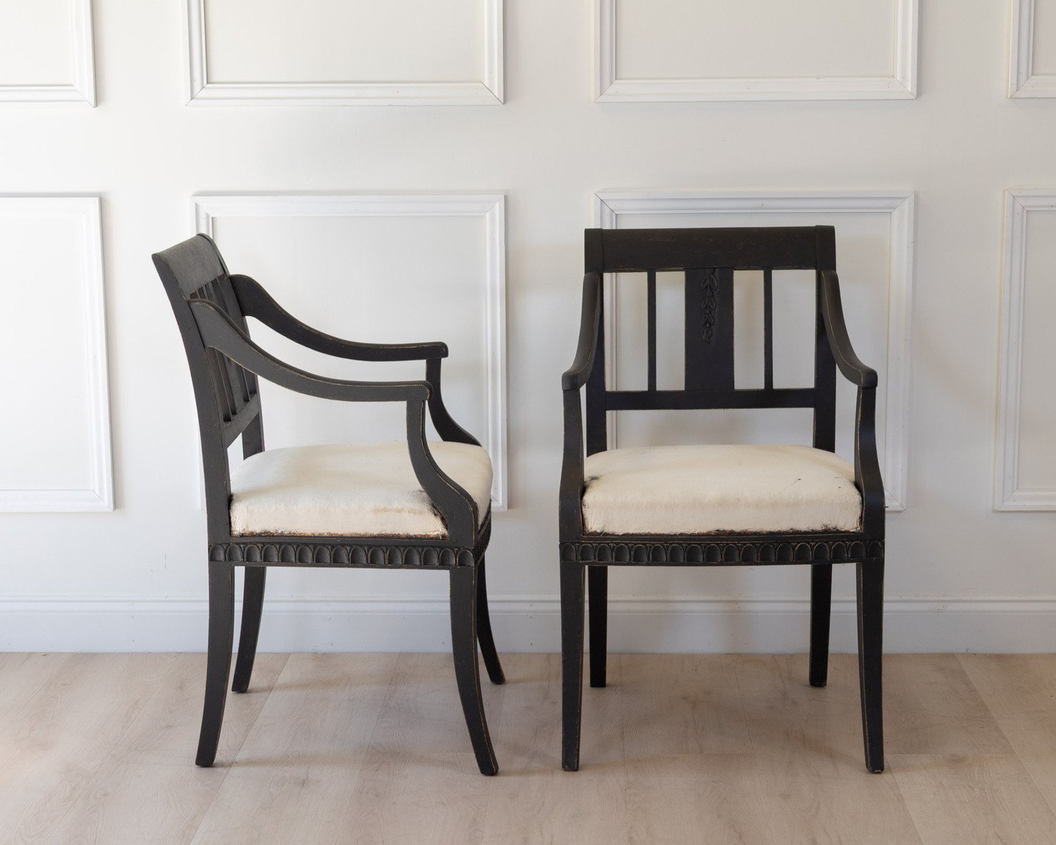Pair of Swedish Armchairs, circa 1880 - JAA