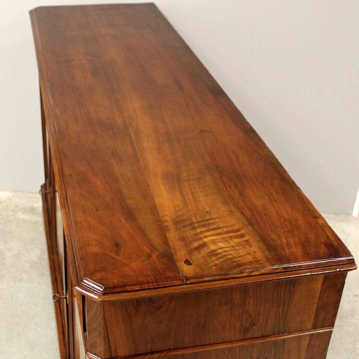Italian Louis Philippe Walnut Three-Door Sideboard, Mid-19th Century - JAA