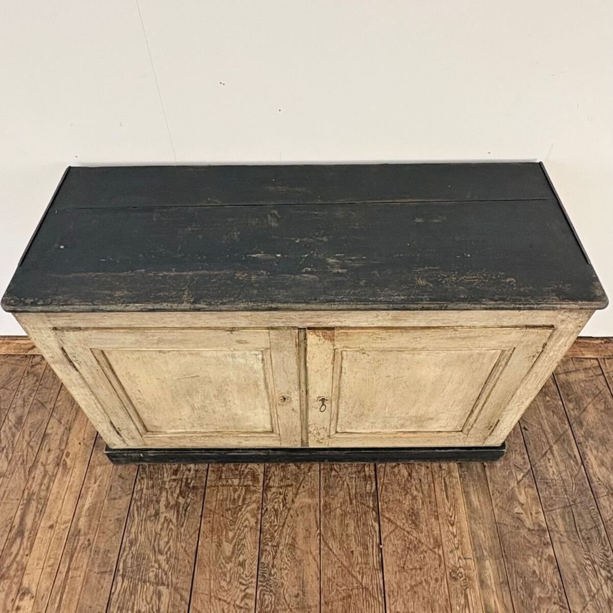 Painted Two-Door Sideboard in Original Paint, 19th Century - JAA