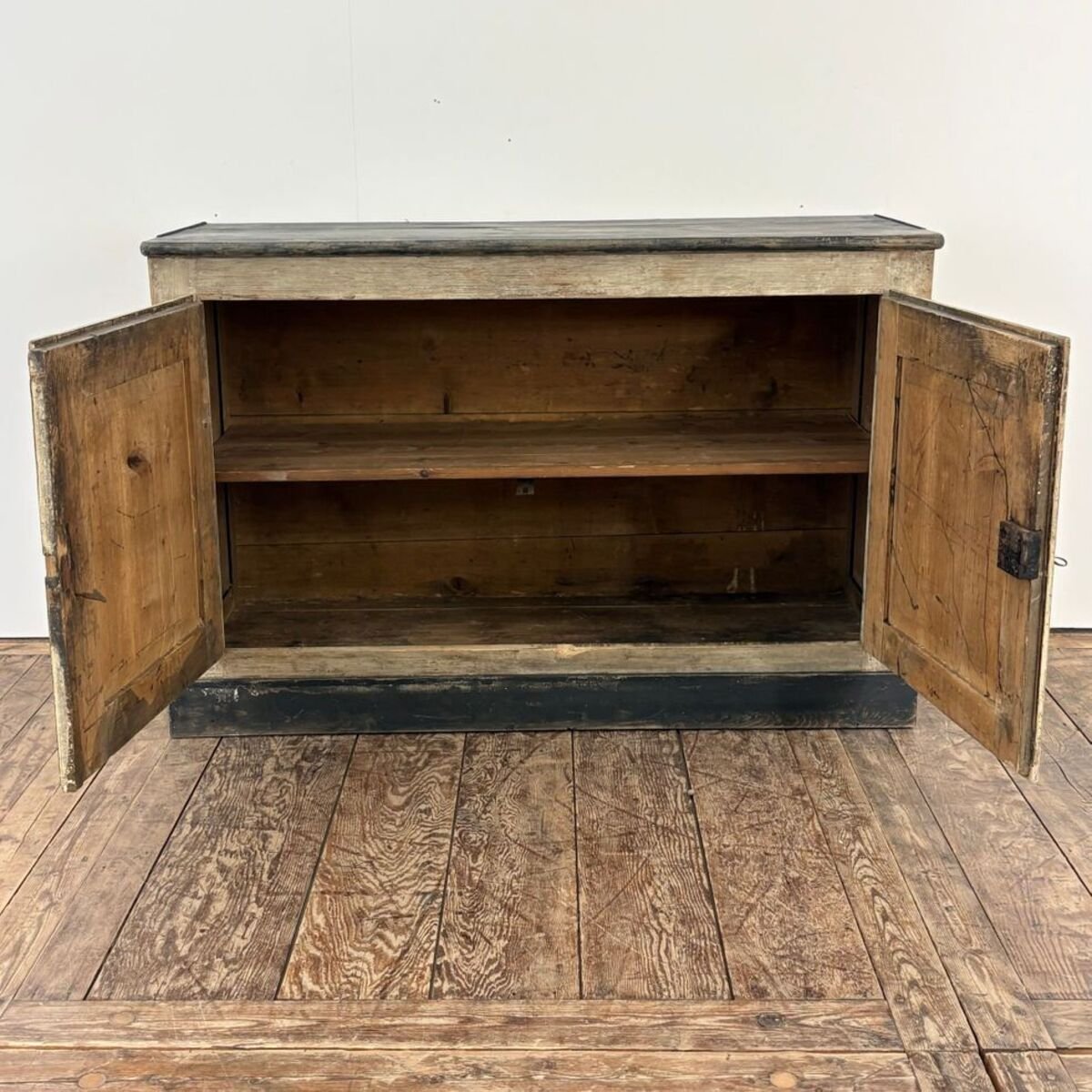 Painted Two-Door Sideboard in Original Paint, 19th Century - JAA