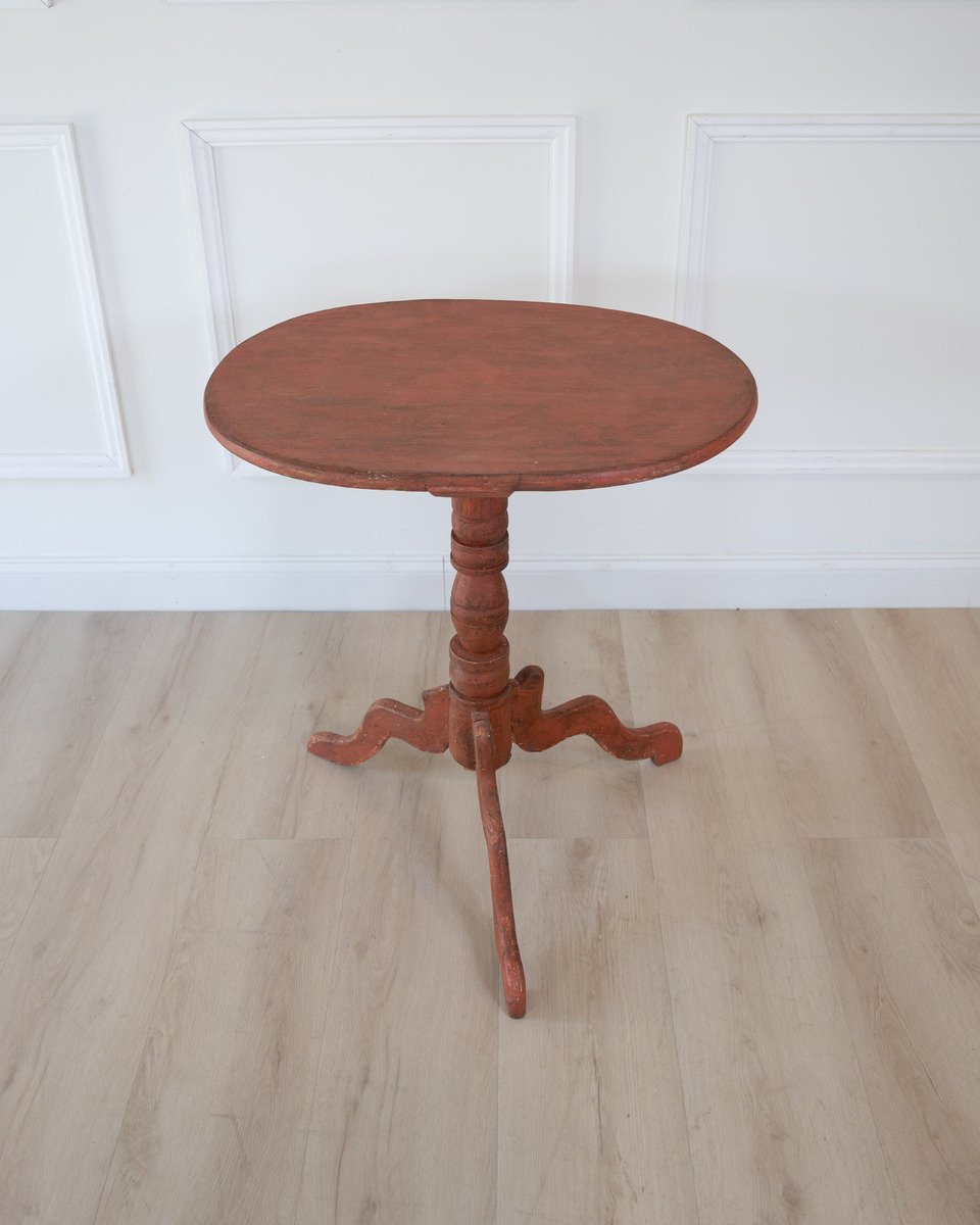 19th Century Swedish Tri-Pod Side Table - JAA