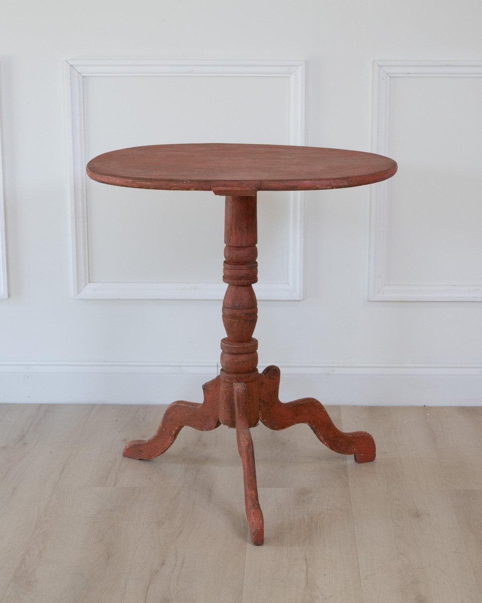19th Century Swedish Tri-Pod Side Table - JAA