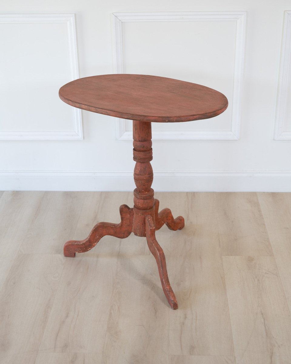 19th Century Swedish Tri-Pod Side Table - JAA