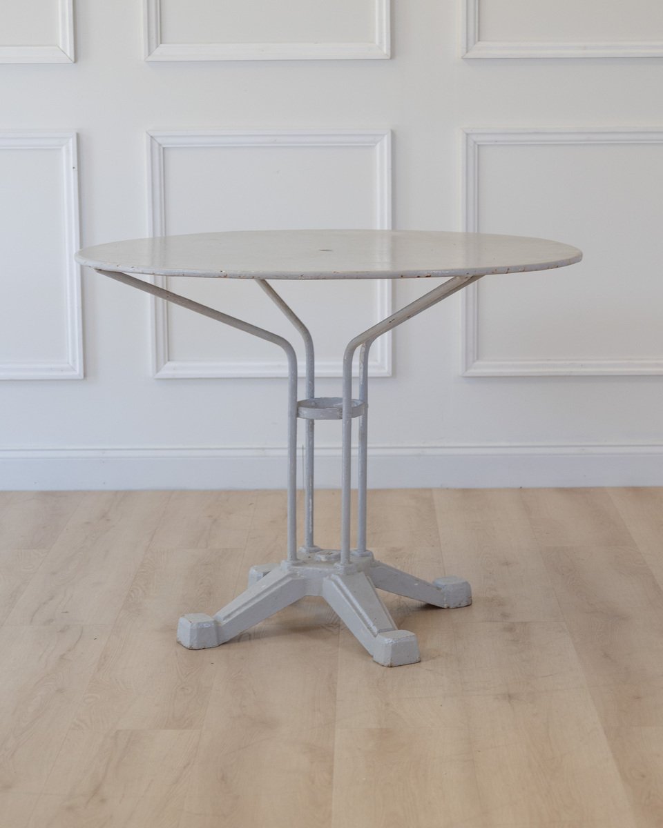 French Round Garden Table, 20th Century - JAA