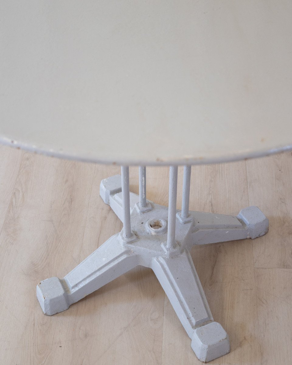 French Round Garden Table, 20th Century - JAA