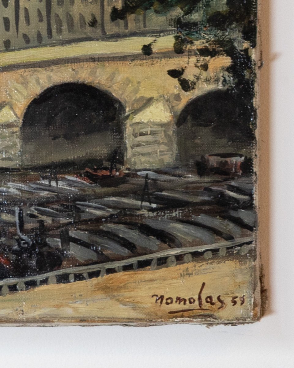 Quai De Paris Dated 1955 - JAA