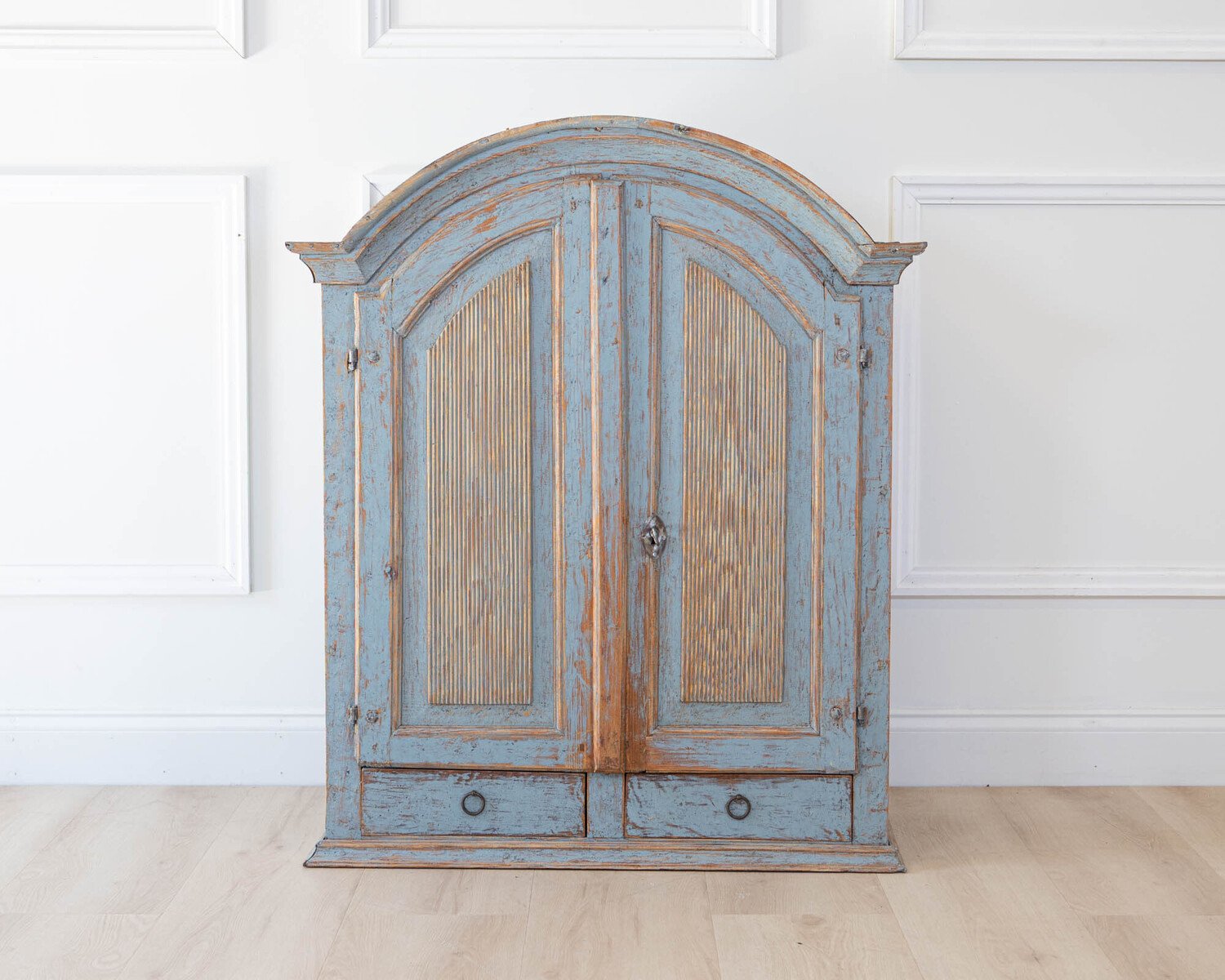 An early 19th century wall cabinet - JAA